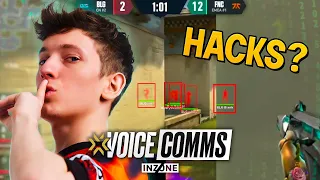 Boaster WALLHACKING at VCT?! - Voice Comms vs BLG