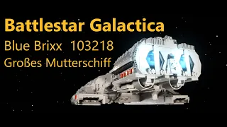 Blue Brixx 103218 Large Mother Ship - (Battlestar Galactica)