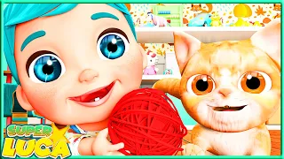 Kitty Cat Serenade - Playful Kitty Cat - Baby songs - Nursery Rhymes & Kids Songs| Super Luca