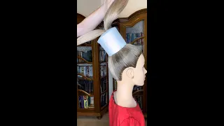 Красивая простая прическа :20 плетение волос лайфхак haircut hair shorts Марина Гоголева blonde