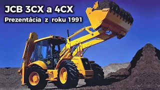 JCB 3CX a 4CX | Prezentácia z roku 1991