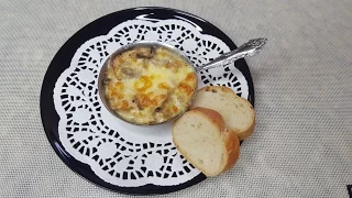 Julienne with Mushrooms and Chicken/Жульен с грибами