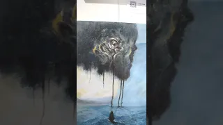 My paintings for Brisbane Street Art Festival art show