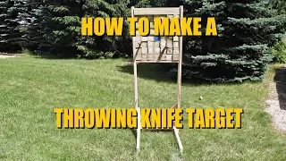 How To Make A Throwing Knife Target