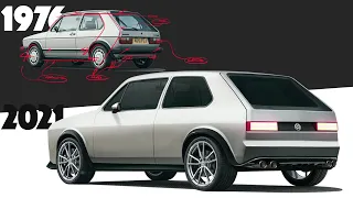 1976 Volkswagen Golf GTi Redesign - Reviving a LEGEND