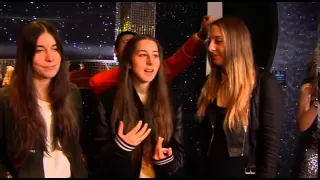 HAIM visit Madame Tussauds!