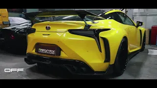 LOUD Artisan Spirits Lexus LC 500 V8 w/ ARMYTRIX Exhaust Startup and Revs