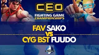 FAV Sako (Kage) vs CYG BST Fuudo (R. Mika) - CEO 2019 Top 24 - CPT 2019