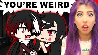 Not a normal Vampire 🦇 (Gacha Life Mini Movie Reaction)