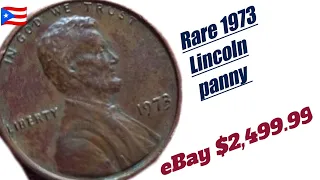 Extremely Rare Penny, Lincoln One Cent,No Mint Mark 1973!!