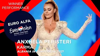 Anxhela Peristeri-Karma |Winner performace at Fik 59| Albania in Eurovision 2021