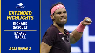 Richard Gasquet vs. Rafael Nadal Extended Highlights | 2022 US Open Round 3