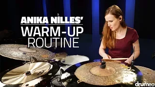 Anika Nilles' Top Two Warm-Up Routines - Drum Lesson (Drumeo)