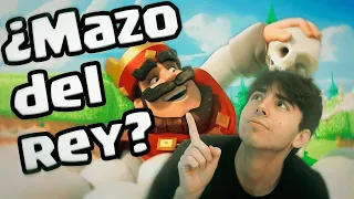 EL MAZO DEL REY ROJO DE CLASH ROYALE ¿FUNCIONA?🧐