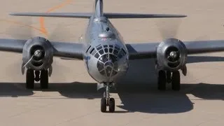 B-29 FIFI, Start, Takeoff, Landing, Shutdown (Birds-eye View) on 8-11-2012