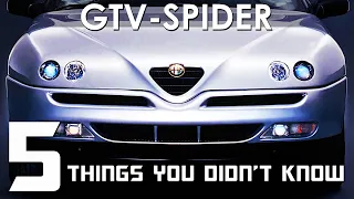 5 Things You Didn't Know About The Alfa Romeo GTV and Spider "916"