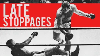 Top 8 RIDICULOUSLY Late Stoppages In Boxing History