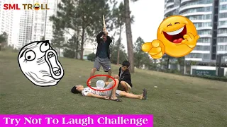 TRY NOT TO LAUGH - Funny Comedy Videos and Best Fails 2020 by SML Troll Ep.72