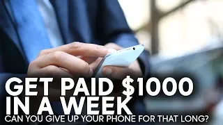 Company will pay you $1,000 to use flip phone for a week