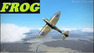 Spitfire intercepts Luftwaffe. (IL-2 BOM)