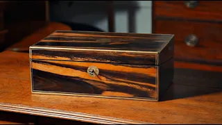 Mid 19th Century Exquisite Writing Box - Salvage Hunter 1605