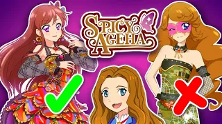 Aikatsu! | All Spicy Ageha Coords RANKED