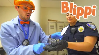 Blippi Solves The Lunch Crime | Children's Problem Solving | Educational Videos For Kids