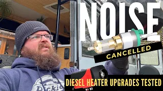 ULTRA QUIET Diesel Heater Fuel Pump + Air Filter Tested