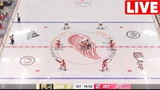 NHL LIVE - Detroit Red Wings vs Vegas Golden Knights - 27th Jan 2024 | Full Game Highlights NHL 24