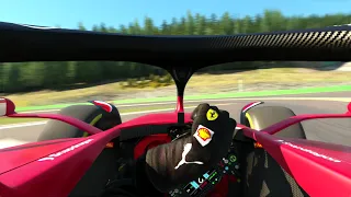 Charles Leclerc SPA onboard