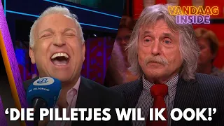 Johan ziet interview met Gordon: ‘Die pilletjes wil ik ook!’ | VANDAAG INSIDE