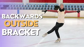 Figure Skating |Simple Steps To Learn A Backward Outside Bracket