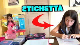 ETICHETTIAMO I NUOVI LIBRI SCOLASTICI 2023! Haul back to school EP.2 #vanessaeanastasia