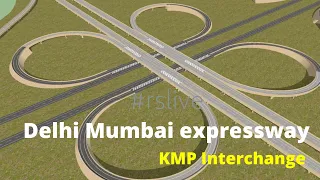 Delhi Mumbai Expressway KMP Interchange | #rslive