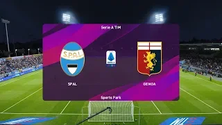 PES 2020 | Spal vs Genoa - Italy Serie A | 25 November 2019 | Full Gameplay HD