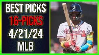 FREE MLB Picks Today 4/21/24 - All GAMES Best Picks!