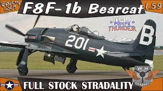 War Thunder [1.59] | F8F-1b Bearcat | Full Stock Stradality