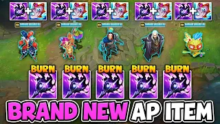 WE PLAYED 5 MAGES AND ALL STACKED THE NEW BROKEN AP ITEM! (NEW BURN EFFECT)