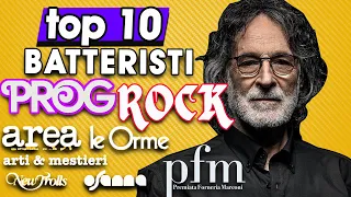 Top 10 I Migliori Batteristi del Progressive Rock Italiano