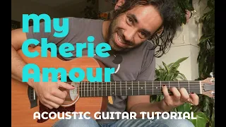 "My Cherie Amour" - Acoustic Guitar Tutorial