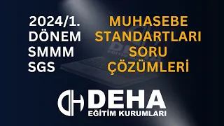 2024-1. DÖNEM STAJA GİRİŞ SINAVI MUHASEBE STANDARTLARI SORU ÇÖZÜMÜ