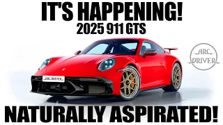 Brand New 2025 Porsche 992.2 911 GTS Will Be Naturally Aspirated