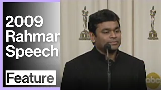 AR Rahman’s Q&A from The 2009 Oscars