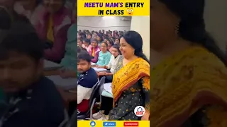 Neetu Mam's Entry In Class 😲😲😲 | #ssc #ssccgl #sscchsl #motivation