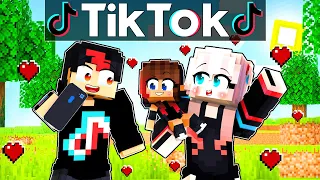 MIIKA foi ADOTADA por UMA FAMÍLIA DE TIKTOKERS no Minecraft ◂Miika▸