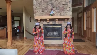 Узбекский танец «Гул» в исполнении учениц из Америки🇺🇸❤️🇺🇿