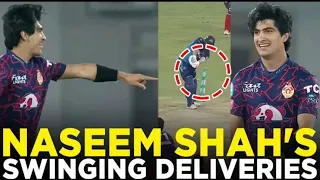 🎥 Watch Naseem Shah s Swinging Deliveries   Multan Sultans vs Islamabad United   HBL PSL 9   M2A1A7