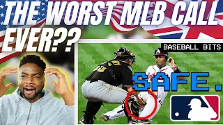 🇬🇧 BRIT Rugby Fan Reacts To THE WORST CALL IN MLB BASEBALL HISTORY!