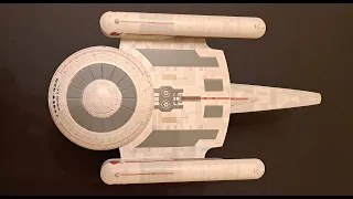 Eaglemoss Hero Collector Unboxing - Star Trek Next Gen U.S.S. Pegasus NCC-53847 Special Issue XL