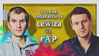 LeWiza vs. Саша rAP – Никакой политики – лишь старомодная месть! [5 раунд, InDaBattle IV]